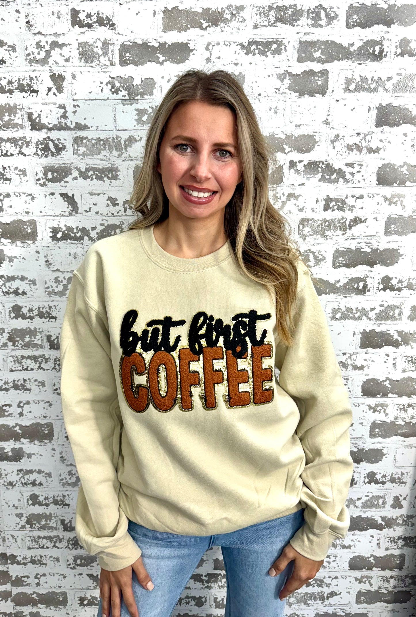 But First Coffee Sweatshirt