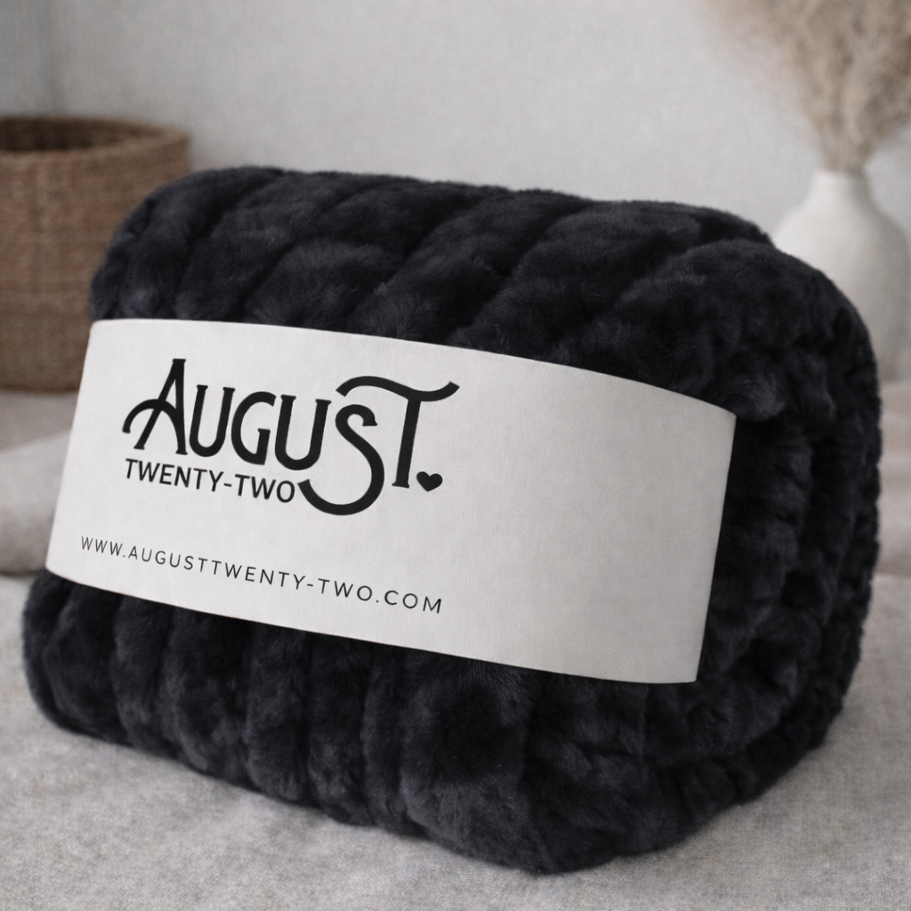 PRE ORDER August Twenty-Two Luxe Cozy Blanket