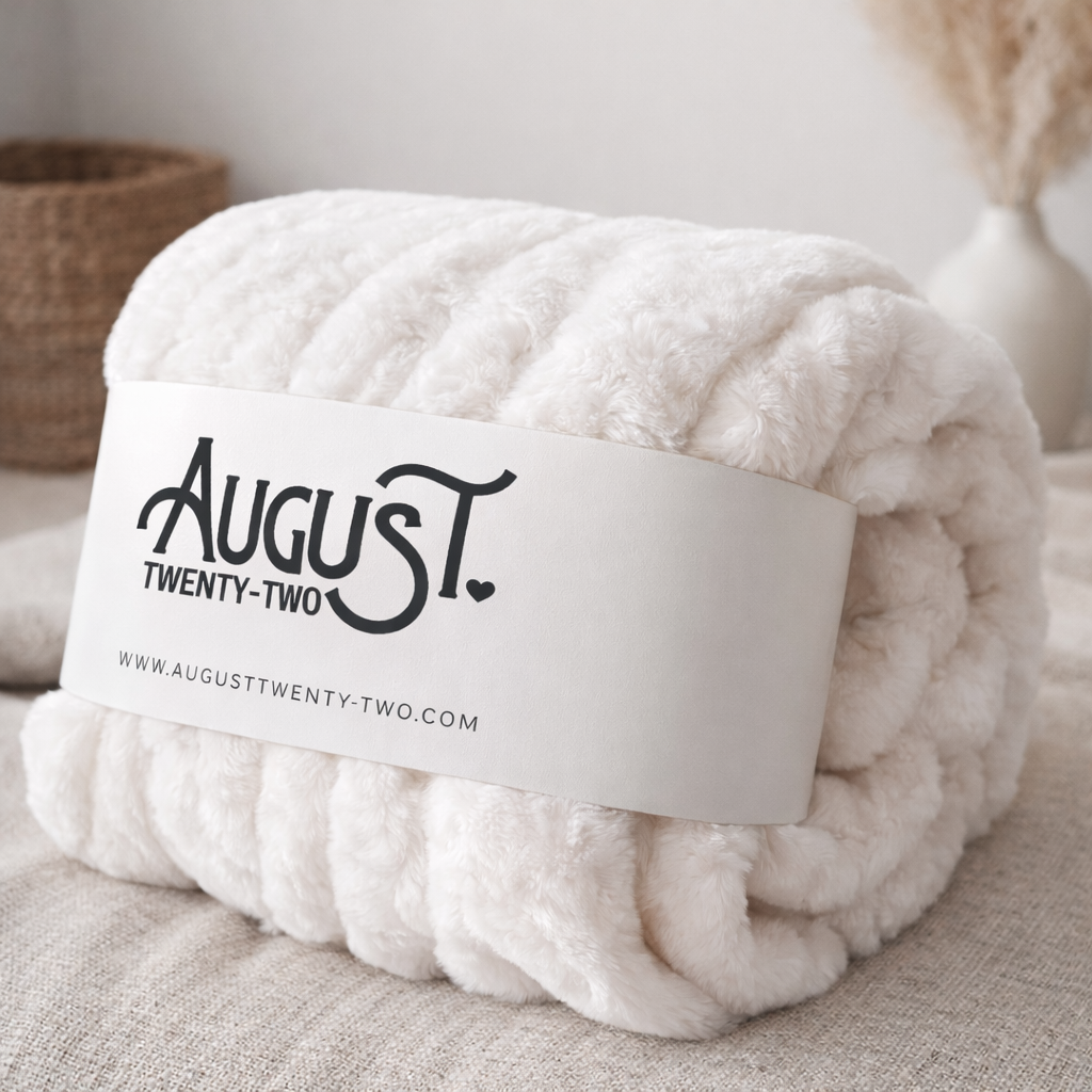 PRE ORDER August Twenty-Two Luxe Cozy Blanket