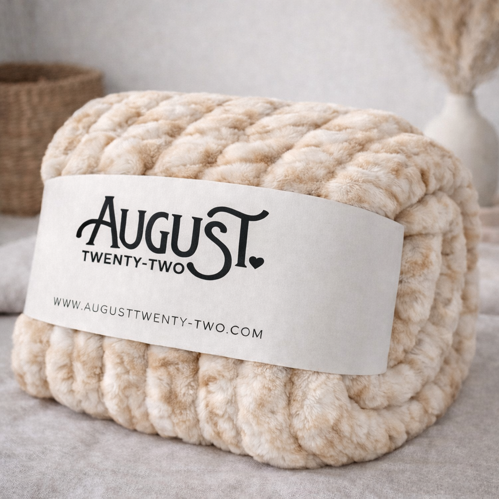 PRE ORDER August Twenty-Two Luxe Cozy Blanket