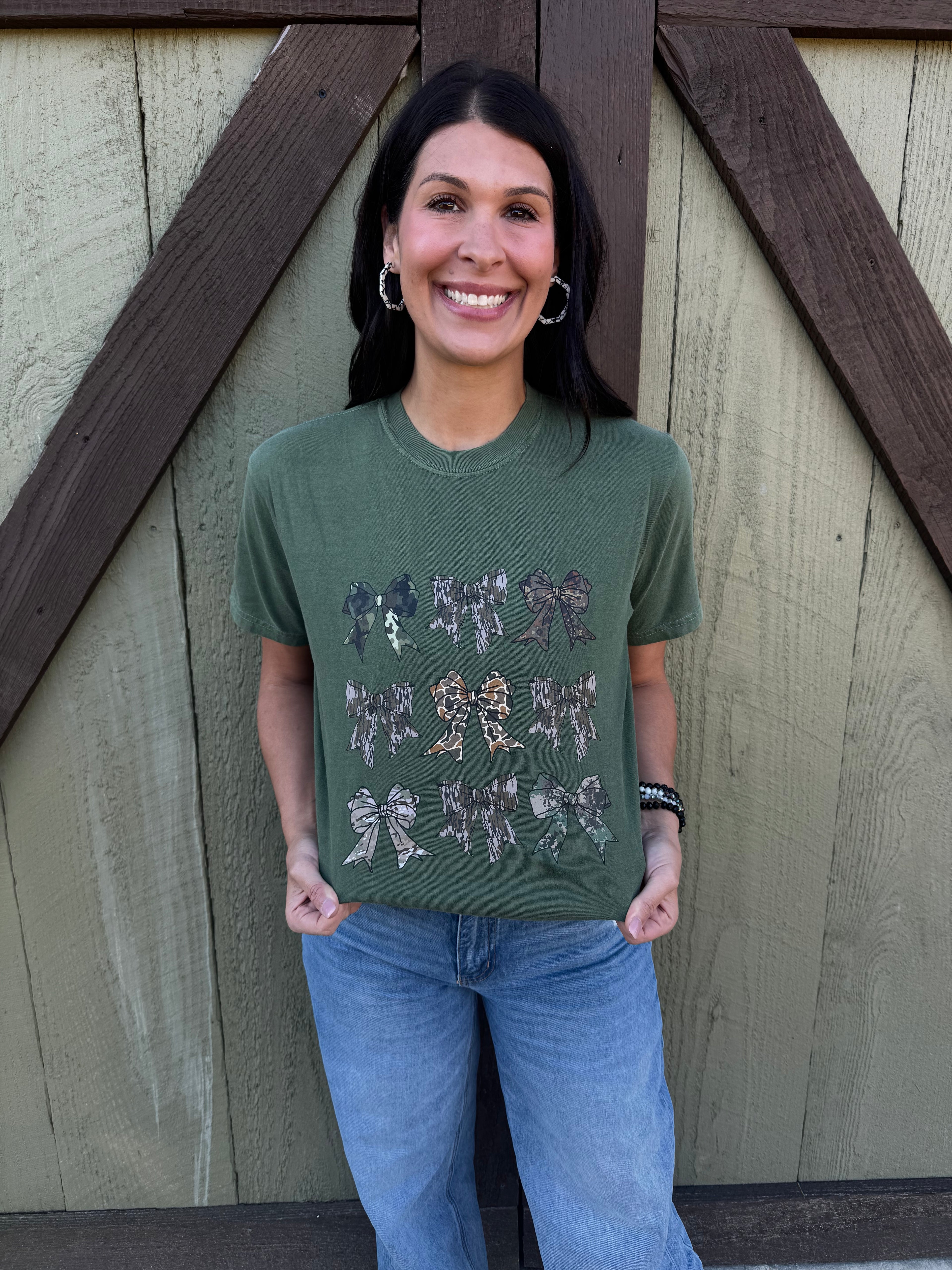 Camo Bows Tee