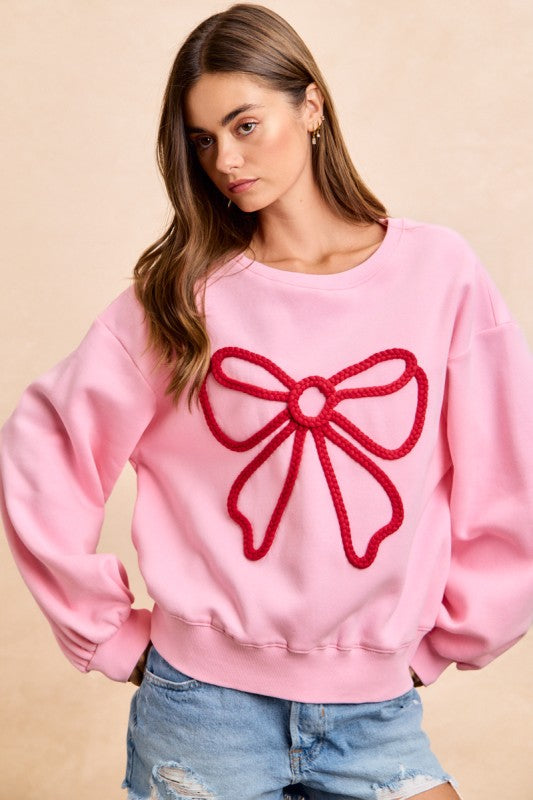 Festive Favorite Balloon Sleeve Sweater