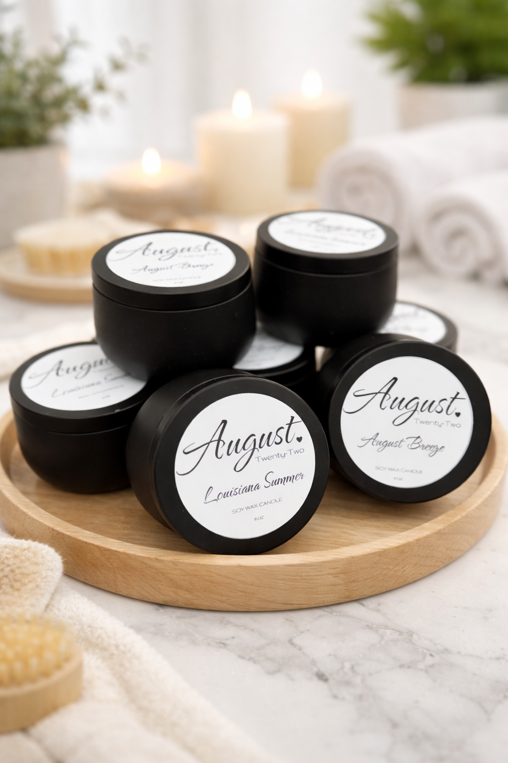 August Twenty-Two Candles