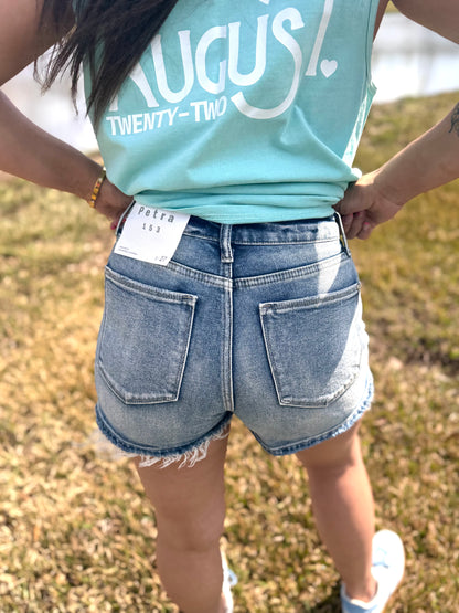 Comfort Denim Shorts