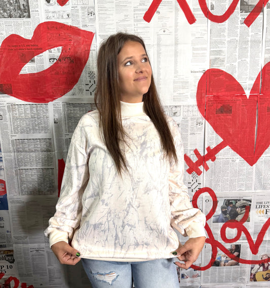 Frosted Camo Sweater