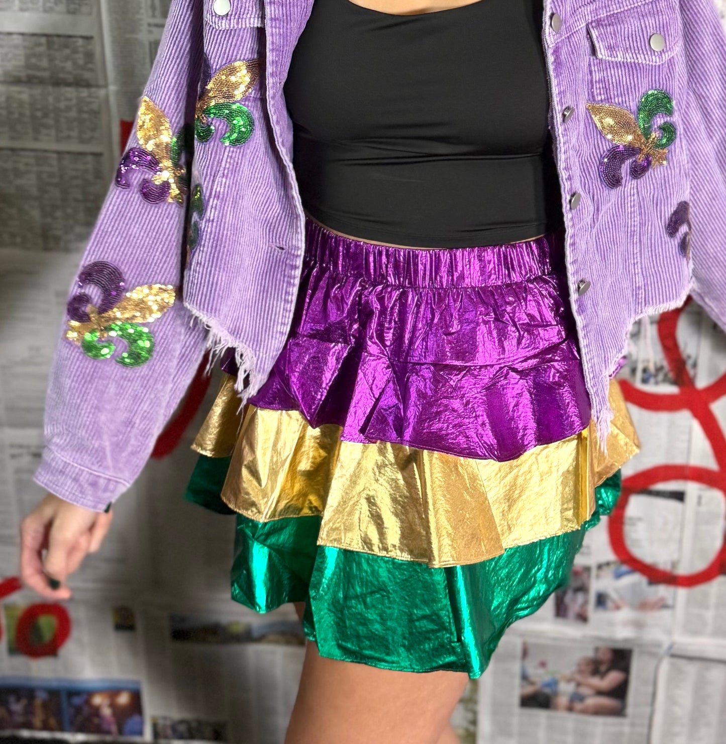 Nola Krewe Skirt