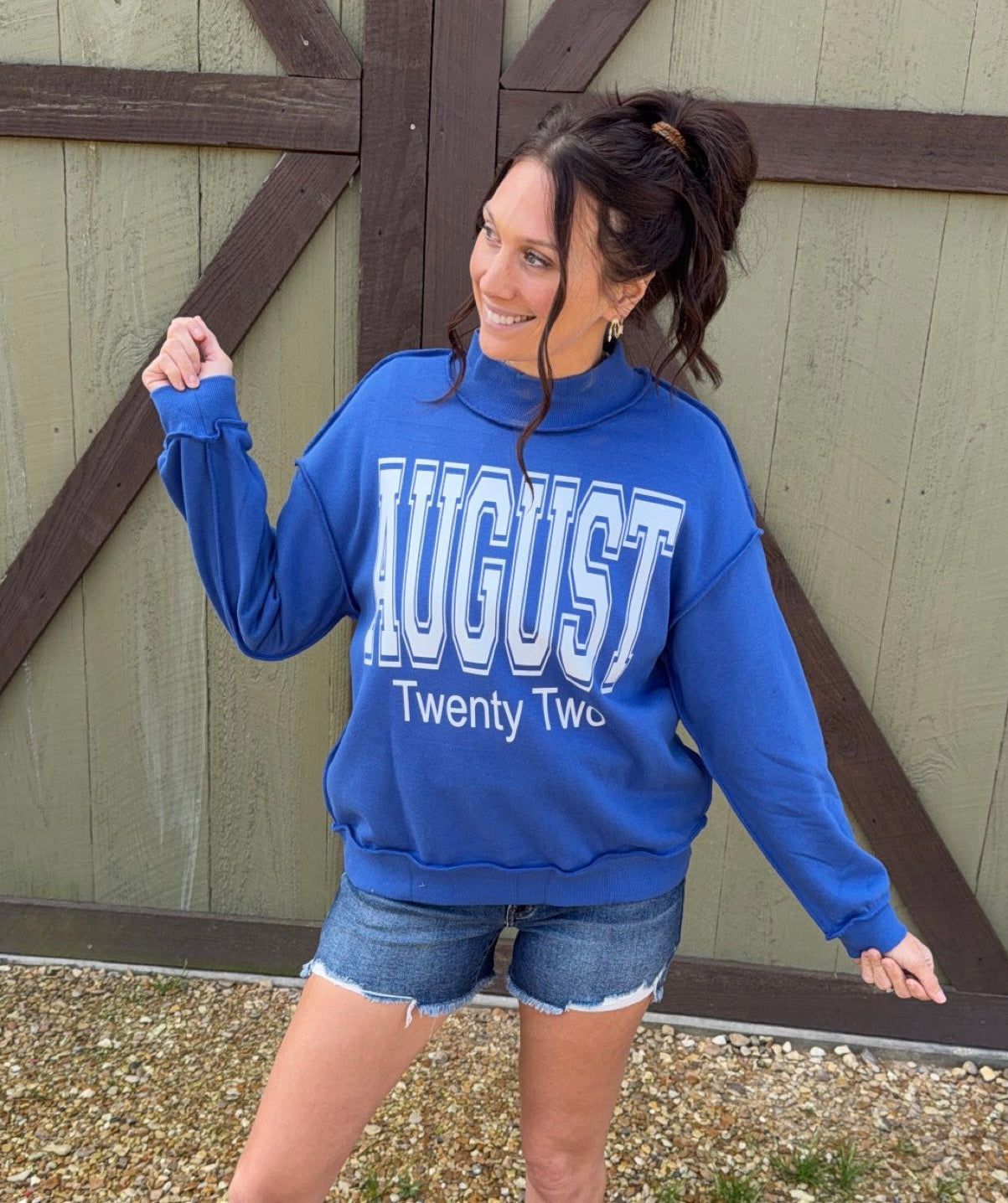 Merch Mock Neck Crew