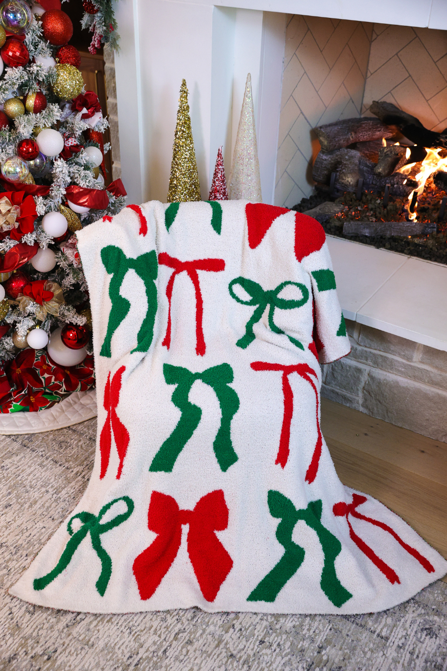 The Christmas Bow Blanket