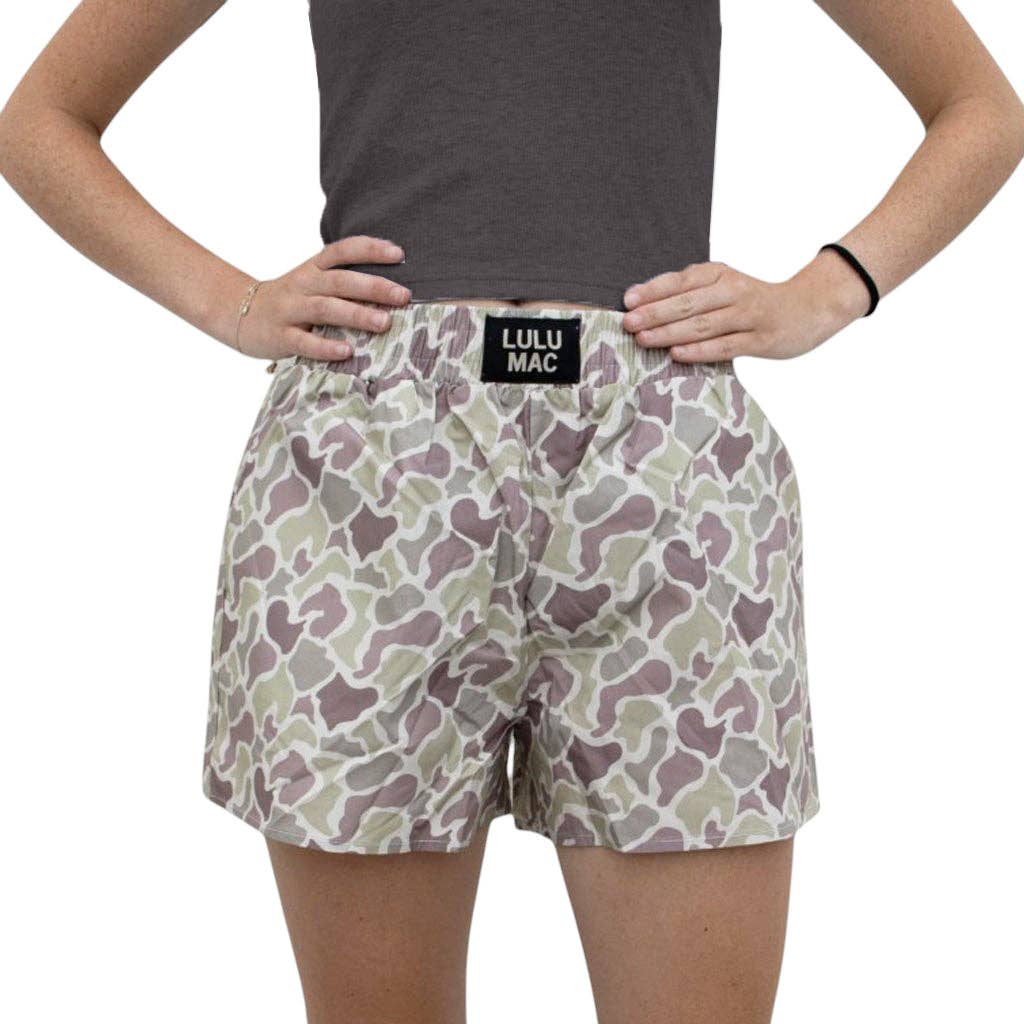 LULU MAC- CAMO BOXER SHORT