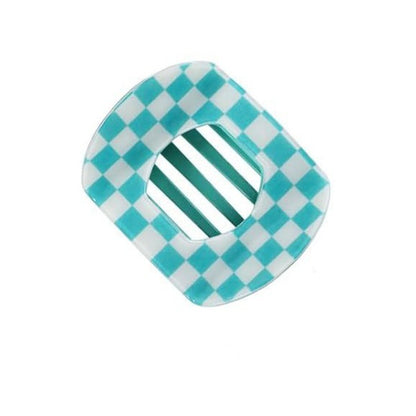 Checkered Lay Flat Clip